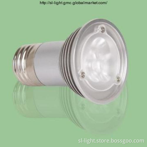 1X3W Dimmable JDR+E27 LED Spot Light